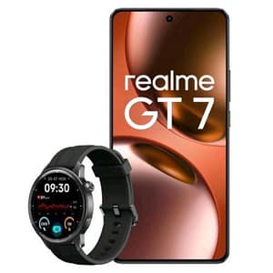 Realme gt7 5g dual sim 6.78 octa core 512gb ram 12gb 5g italia black + watch s2