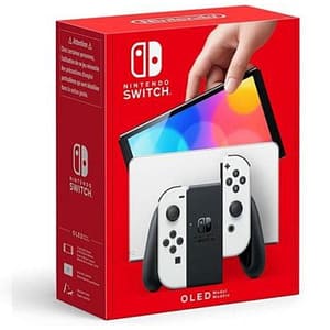 Console switch oled 7 64gb bianco (swiconin0043)