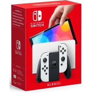 Switch console oled white
