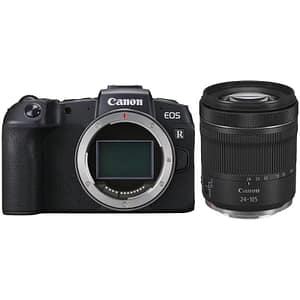 Fotocamere mirrorless canon eos rp + rf 24-105mm is stm (no adapter)