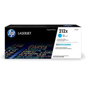 Hp cartuccia toner ciano originale laserjet 212x ad alta capacità