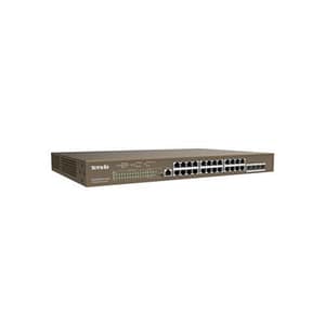 Tenda switch l3 managed poe switch 24 porte 10/100/1000 base-t ethernet – 4 porte 1000 base-x sfp -1