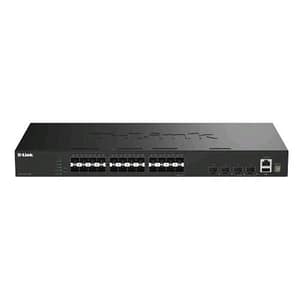 D-link dgs-1530-28s switch gestito 24 x gigabit sfp + 4 x 10 gigabit sfp+ montabile su rack