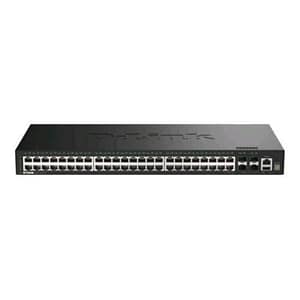 D-link dgs-1530-52 switch gestito – 48 x 10/100/1000 + 4 x 10 gigabit sfp+ montabile su rack