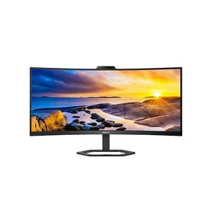 Philips monitor curvo 34 wled va 21:9 uwqhd 4ms, dp/hdmi, usb-c docking, webcam, reg altezza, multim