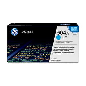 Hp cartuccia toner originale ciano laserjet 504a