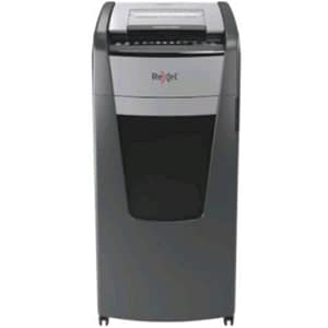 Rexel optimum autofeed+ 600x distruggidocumenti a frammento cestino 110 lt capacita` 600 fogli con rotelle grigio