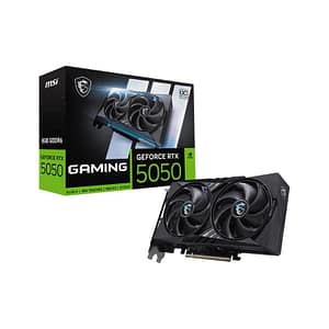 Msi vga ge force rtx 5050, rtx 5050 8g gaming oc, 8gb gddr6, hdmi/dp*3, atx, dual fan, oc