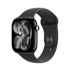 Apple watch series 11 gps + cellular 5g 46mm cassa alluminio jet black con sport band nero – m/l
