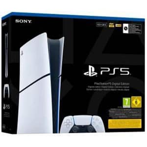 Ps5 console 825gb digital edition e chassis white ita