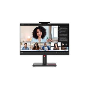 Lenovo monitor 23,8 led ips 16:9 fhd 6ms 250 cdm, pivot, usb-c, webcam, dp/hdmi, multimediale, t24mv