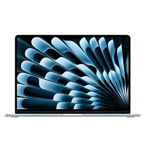 Apple macbook air 15“ 2025 15.3 wqxga m4 chip 10-core cpu 10-core gpu ram 16gb-ssd 512gb nvme-wi-fi 6e italia sky blu