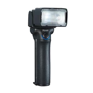 Nissin digital mg8 flash per videocamera nero