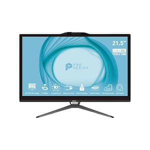 Msi pc aio 21,5 touch ap222t 13m-057it pentium g7400 4gb 128gb black win 11 pro