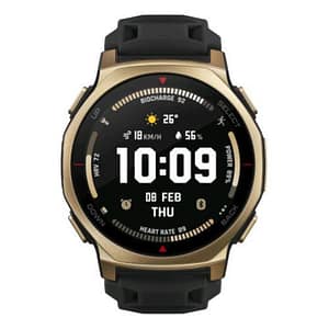 Amazfit t-rex 3 pro 44mm smartwatch 1.32 amoeld wi-fi gps nfc italia black gold
