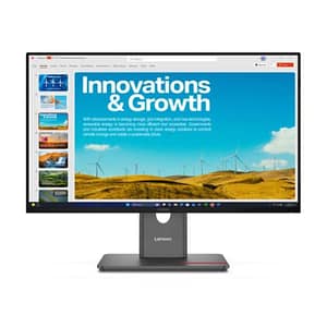Lenovo monitor 23,8 led ips 16:9 qhd 6 ms 300 cdm, pivot, dp/hdmi, p24qd-40