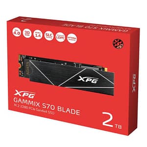 Adata ssd gaming interno s70 blade pcie gen4x4 m.2 2280 2tb