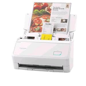 Scanner ricoh scansnap ix2400 scanner desktop con led usb3.2 adf duplex a4 da 45 ppm/90ipm-bianco pa03870-b101