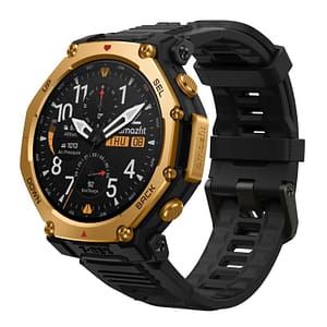 Amazfit t-rex 3 pro 3,81 cm (1.5) amoled 48 mm digitale 480 x 480 pixel touch screen oro wi-fi gps (satellitare)