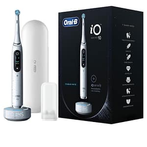 Oral-b io series 10 adulto spazzolino rotante-oscillante bianco
