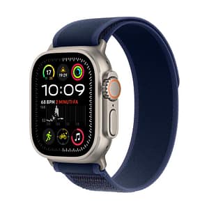 Apple watch ultra 2 gps + cellular 49mm cassa in titanio con blue trail loop – s/m