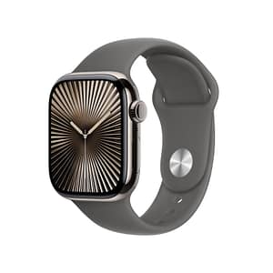 Apple watch series 10 oled 42 mm digitale 374 x 446 pixel touch screen 4g titanio wi-fi gps (satellitare)
