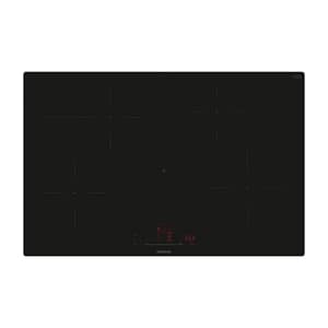 Siemens iq300 eh801hfb1e piano cottura nero da incasso 80 cm piano cottura a induzione 4 fornello(i)