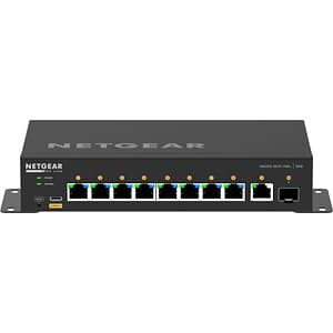 Netgear gsm4210pd-100eus switch di rete gestito l2/l3 gigabit ethernet (10/100/1000) supporto power over ethernet (poe) nero