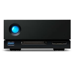 Lacie 1big dock disco rigido esterno 8 tb nero