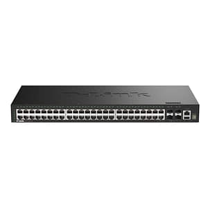 D-link switch 52-port gigabit stackable smart managed switch with 4 x 10g sfp+ ports