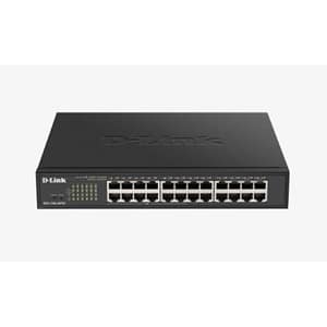 D-link switch poe 24 porte gigabit smart managed, fanless, 802.1q vlan, 802.1p qos, 11 rackmount installation