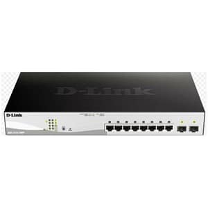 D-link smart switch 8 porte gigabit poe + 2 sfp