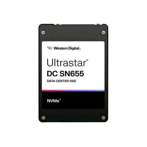 Western digital ultrastar dc sn655 ssd 3.84 tb u.3 nvme pci express 4.0 tlc 3d nand