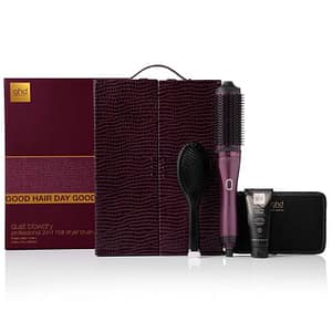 Ghd duet blowdry professional 2 in 1 hair dryer+brush cherry red limited edition