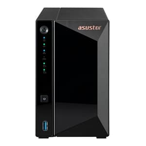 Asustor drivestor 2 pro gen2 as3302t v2 nas collegamento ethernet lan nero rtd1619b