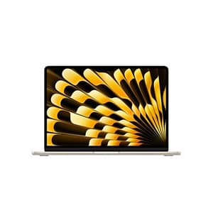 Apple 13-inch macbook air apple m4 chip with 10-core cpu and 10-core gpu 24gb 512gb ssd starlight