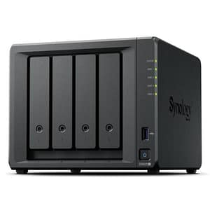 Nas synology ds925+ x 4hd/ssd 3.5/2.5sata-no hd-amd ryzen v1500b–ddr4 4gb-2p giga-2p usb-1p compatibilit solo con i dischi synology