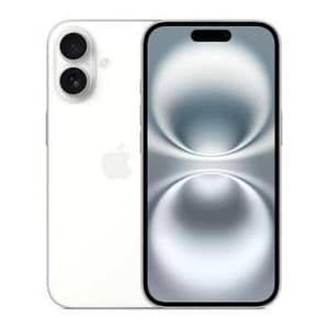 Apple iphone 16 128gb 6.1 white mye93hn/a