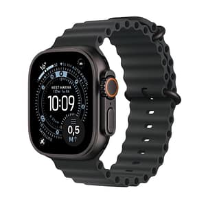 Apple watch ultra 3 gps + cellular 49mm black titanium case with black ocean band