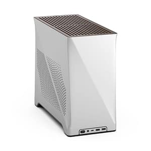 Fractal design era 2 silver mini-itx gaming design gehäuse silber