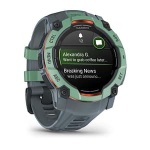 Garmin instinct 3 amoled twilight/neo tropic 50mm multisport smartwatch