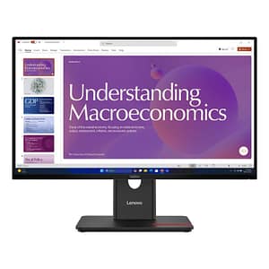Monitor lenovo t24d-40 64b9gat1eu 23,8 ips/fhd/hdmi,dp,usb-c (96w)/pivot speakers/ethernet/daisy chain
