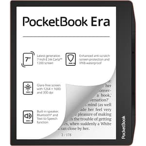 Pocketbook era stardust lettore e-book touch screen 16 gb nero, rame