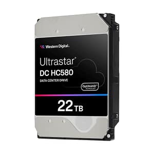 Western digital ultrastar dc hc580 0f62785 – 22 tb 3,5 zoll sata 6 gbit/s