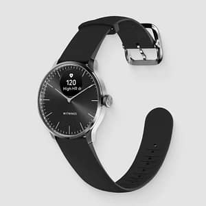 Withings scanwatch light schwarz herzfrequenzmessung, schlafüberwachung