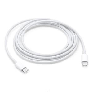 Cavo Apple MLL82 da USB Type-C a Type-C (2 m, bianco) – Originale, in blocco – nuovo