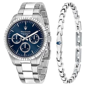 Box Set Orologio Bracciale Maserati Competizione R8853100047