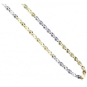 Collana Unisex Oro Bianco Giallo GL101515
