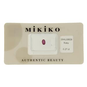 Mikiko Rubino Blister Certificato 23WL00629