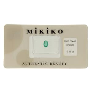 Mikiko Smeraldo Blister Certificato 21WL01441